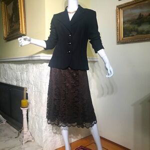 Jones New York Lace Skirt 14W